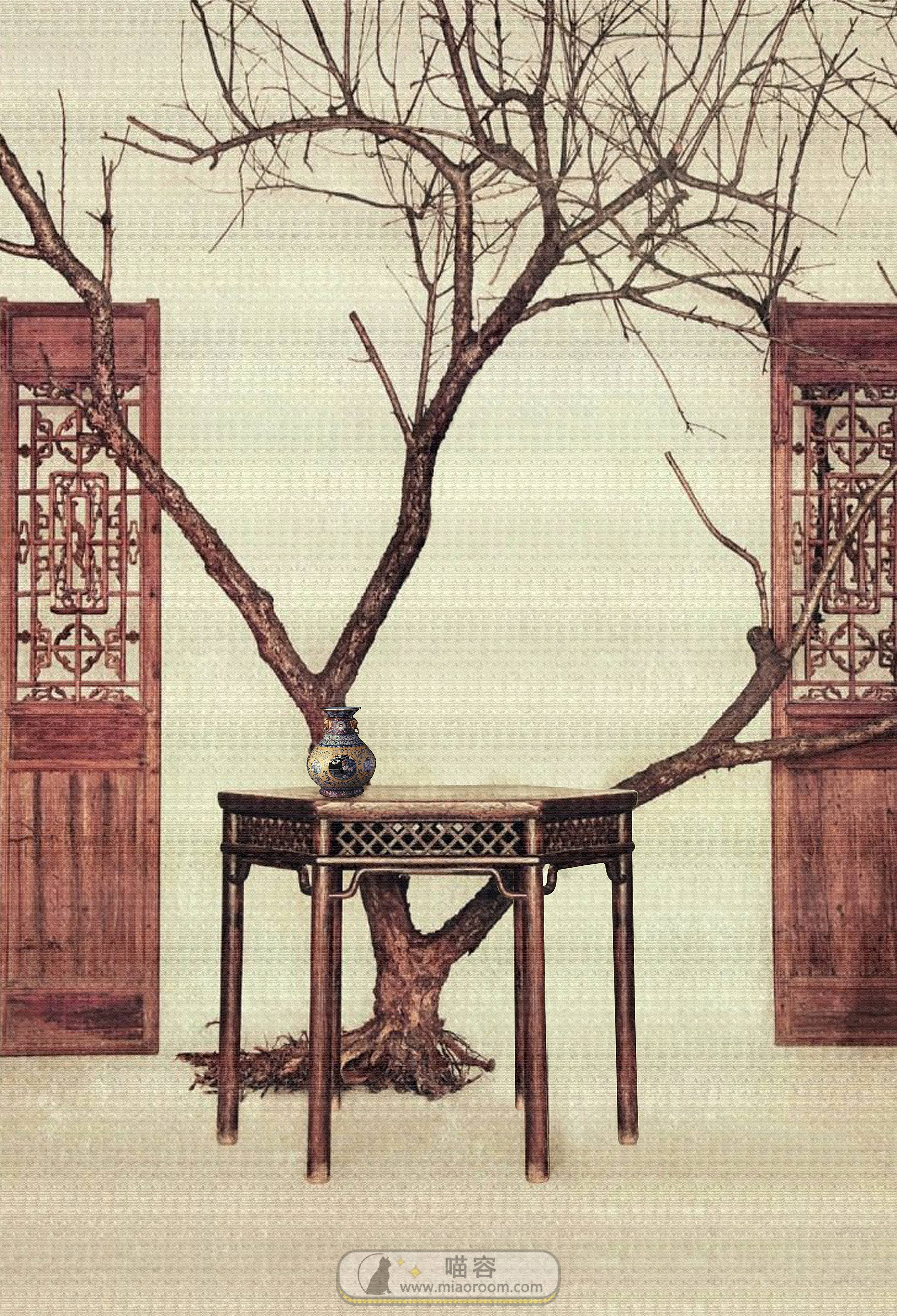 ps模板40种中国风工笔画素材