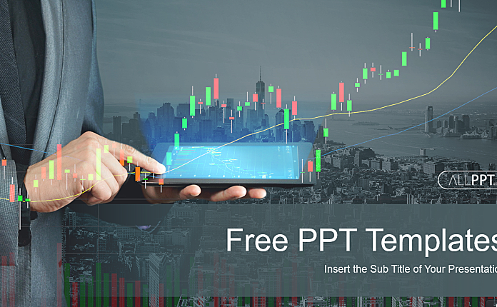 [PPT模板]股票市场PPT模板 