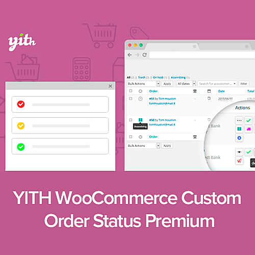 YITH WooCommerce Custom Order Status Premium 破解專業版中文漢化 自訂訂單狀態 
