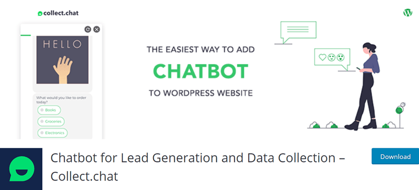 用於潛在客戶生成和數據收集的聊天機器人 – Collect.chat