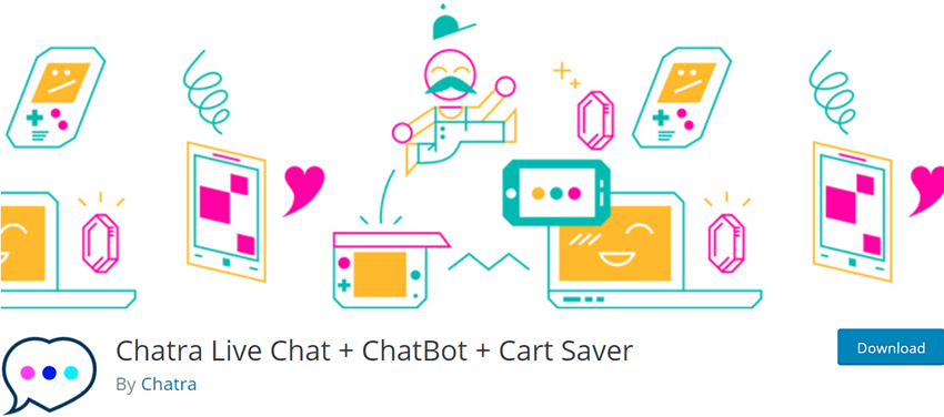 Chatra 實時聊天 + ChatBot + 購物車保護程式