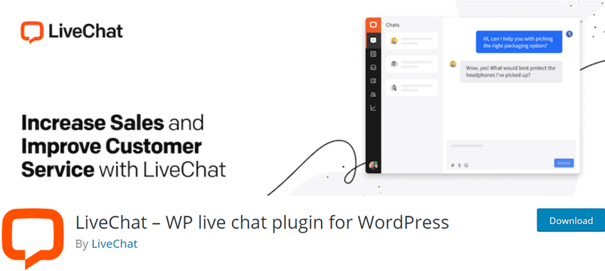 LiveChat – 用於 WordPress 的 WP 實時聊天外掛